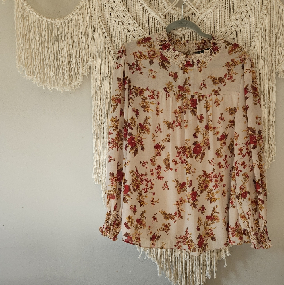 Zac & Rachel | Blouse | Cream | Large